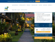 Tablet Screenshot of ketapangindahhotel.com